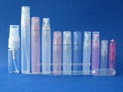 Plastic Perfume Sample Atomizers